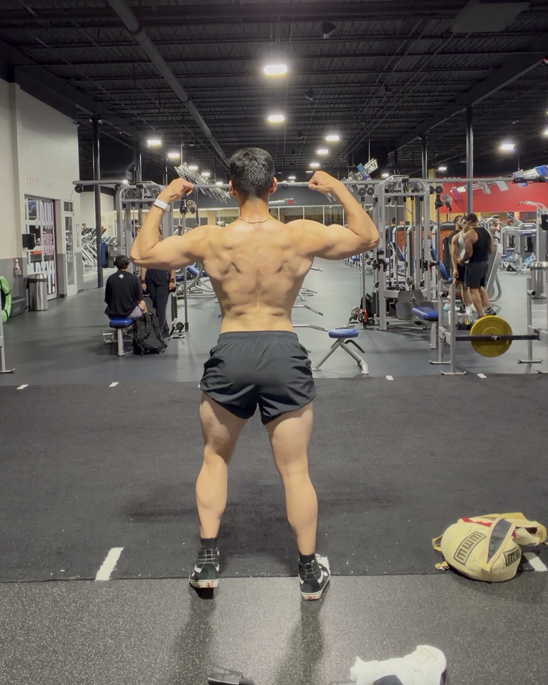 Rito Garcia back double bicep pose
