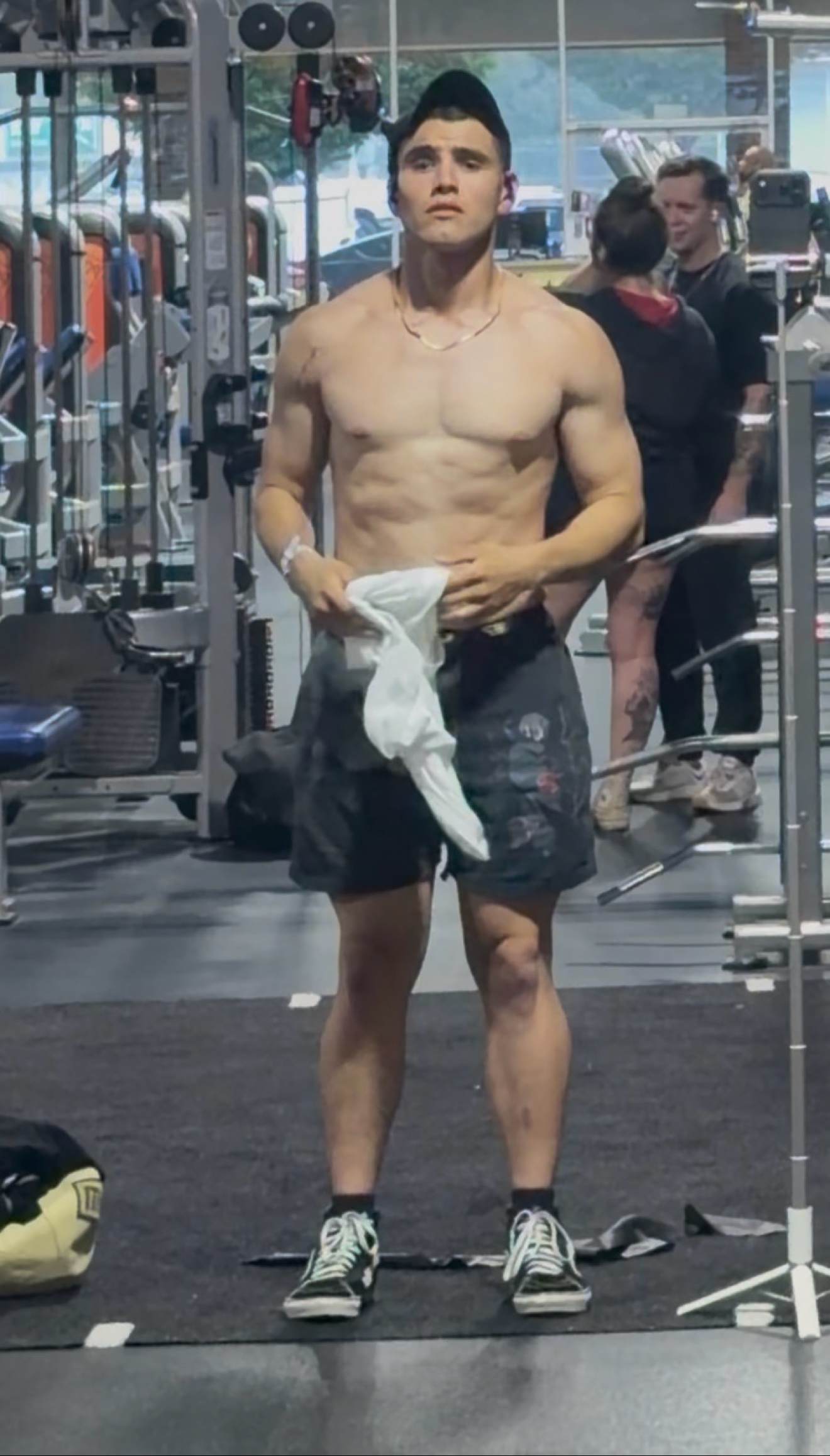 Rito Garcia physique, front pose